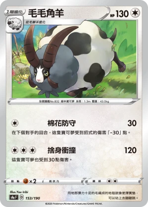 毛毛角羊