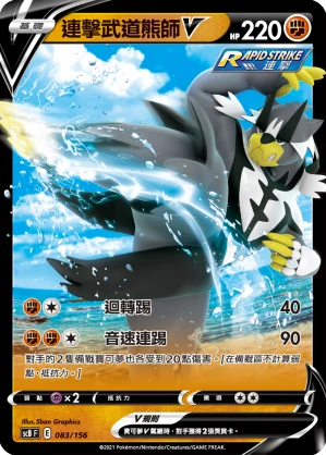 連擊武道熊師V