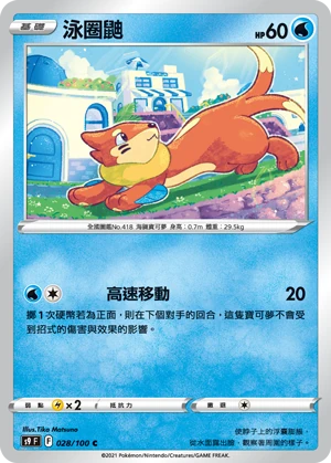 泳圈鼬