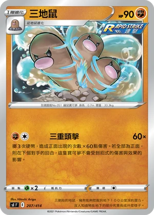 三地鼠