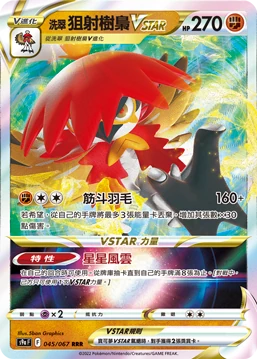 洗翠 狙射樹梟VSTAR