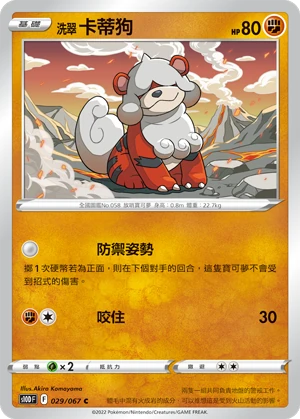 洗翠 卡蒂狗