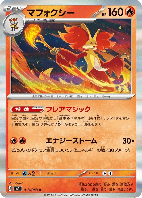 マフォクシー 013/83