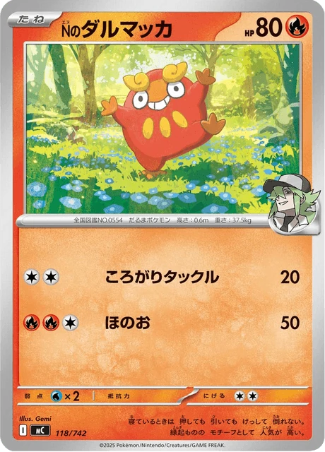 Nのダルマッカ 118/742