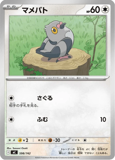 マメパト 598/742