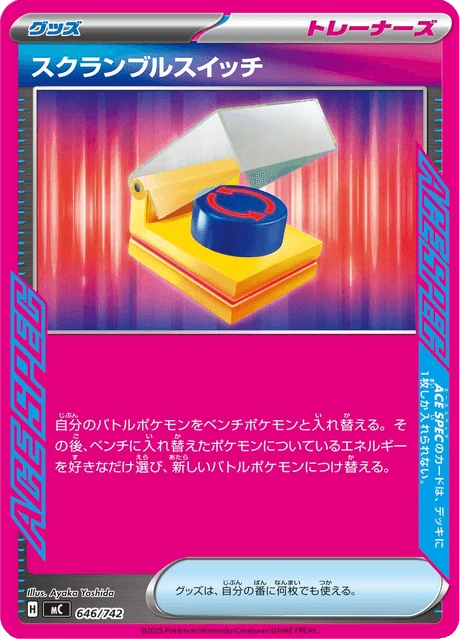 スクランブルスイッチ 646/742