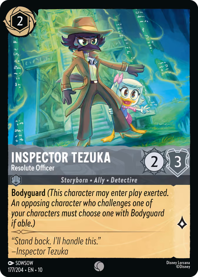 Inspector Tezuka — Resolute Officer 177