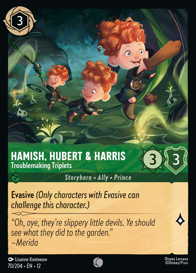 Hamish, Hubert & Harris — Troublemaking Triplets 70