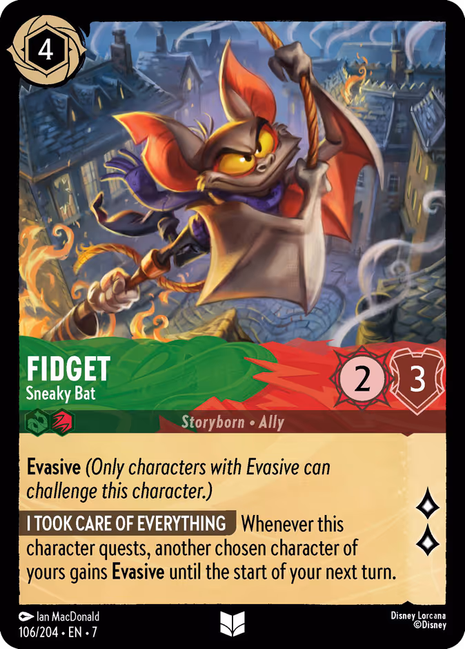 Fidget — Sneaky Bat 106