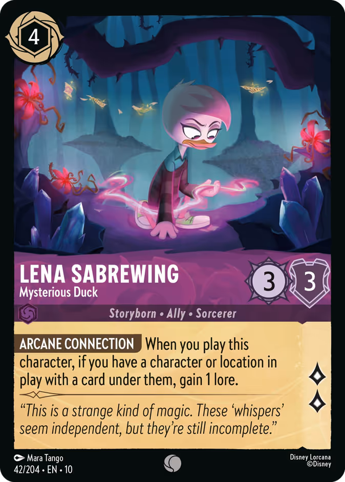 Lena Sabrewing — Mysterious Duck 42