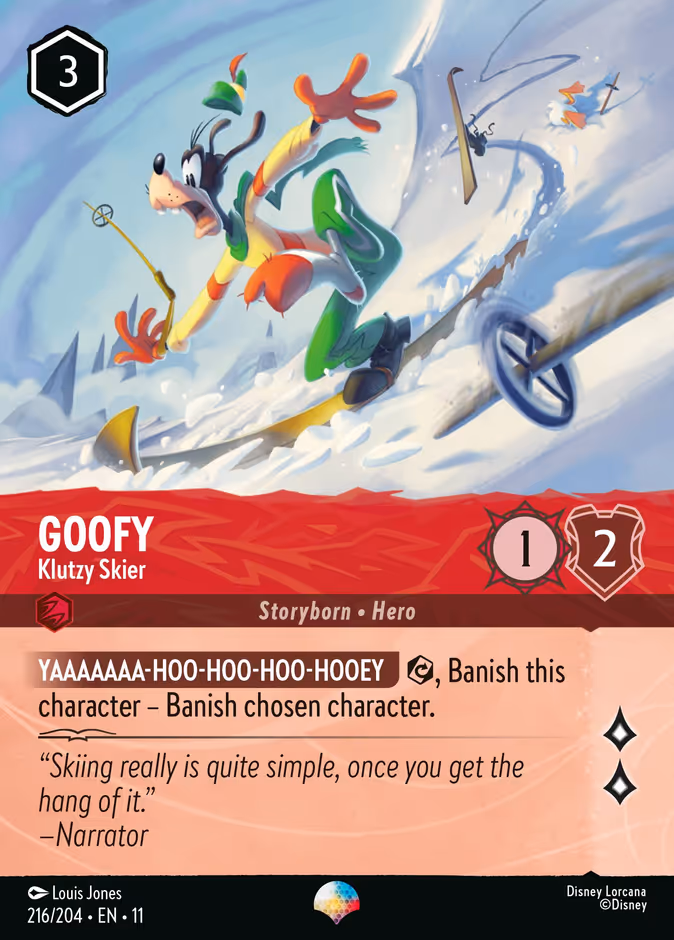 Goofy — Klutzy Skier 216