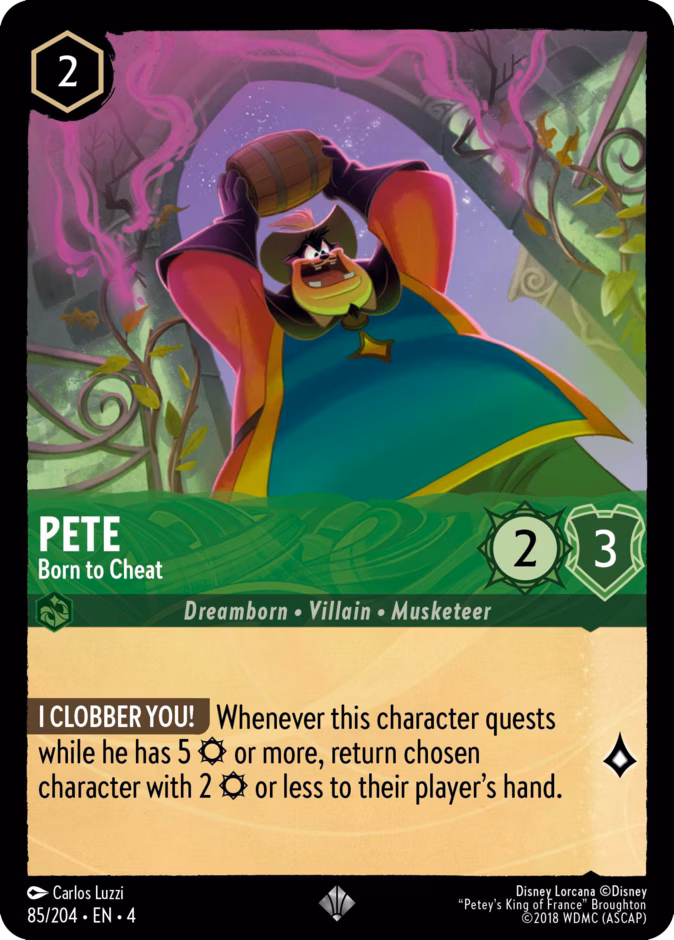 Pete — Born to Cheat 85