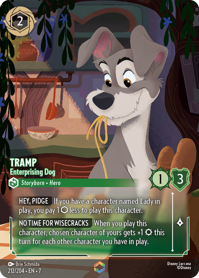 Tramp — Enterprising Dog 212