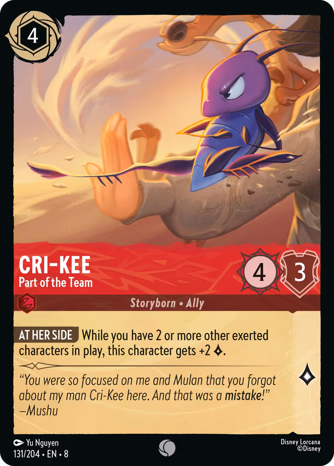 Cri-Kee — Part of the Team 131