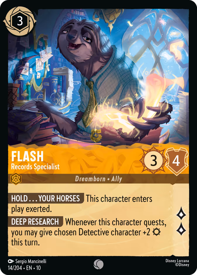 Flash — Records Specialist 14