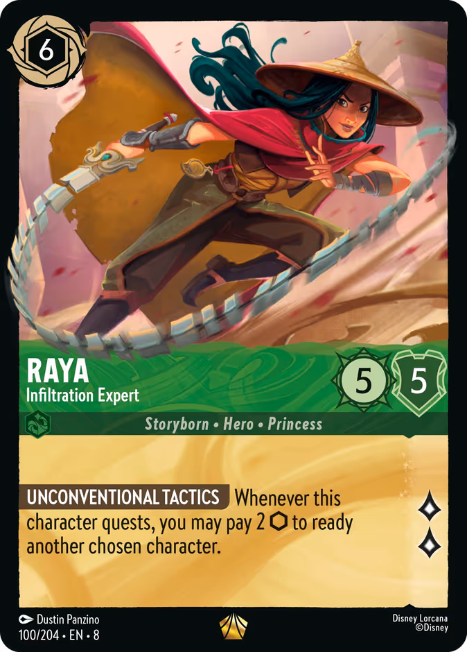 Raya — Infiltration Expert 100