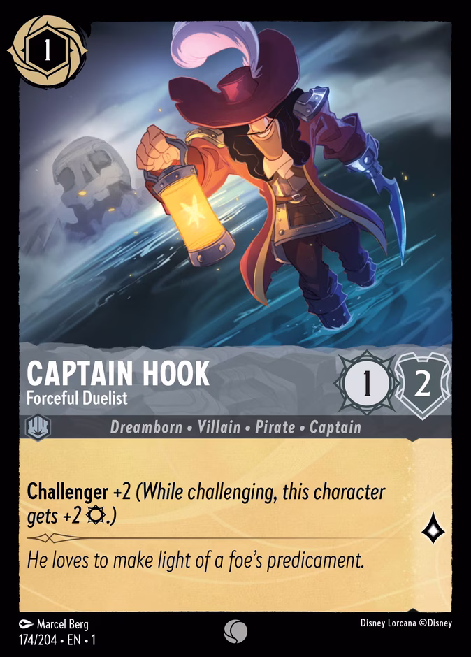 Captain Hook — Forceful Duelist 174