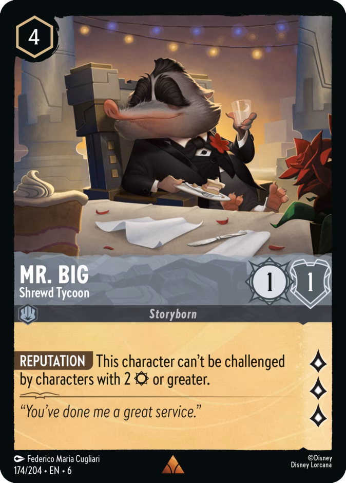 Mr. Big — Shrewd Tycoon 174