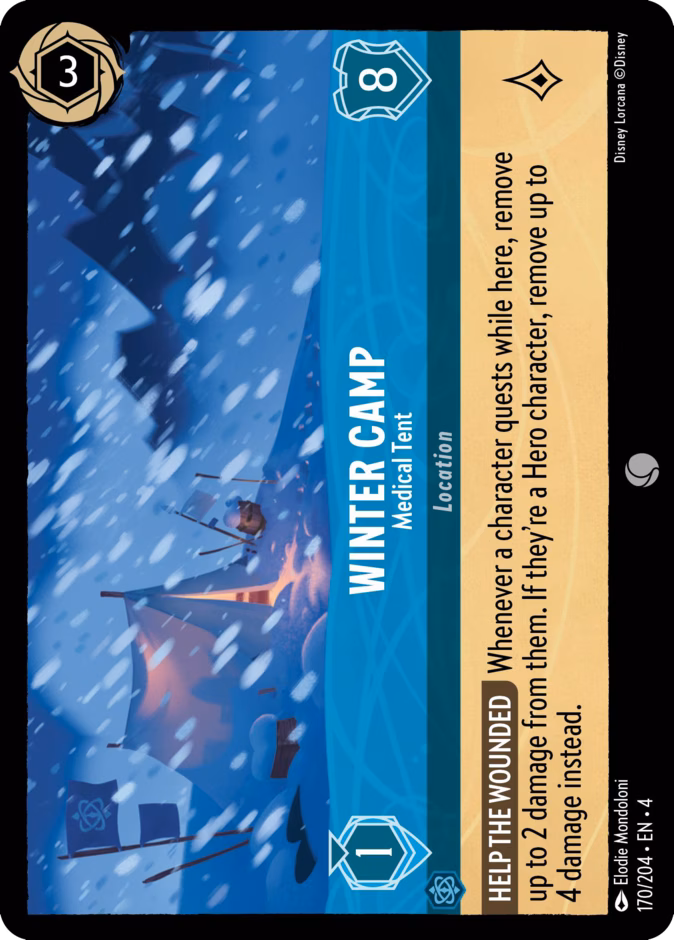 Winter Camp — Medical Tent 170
