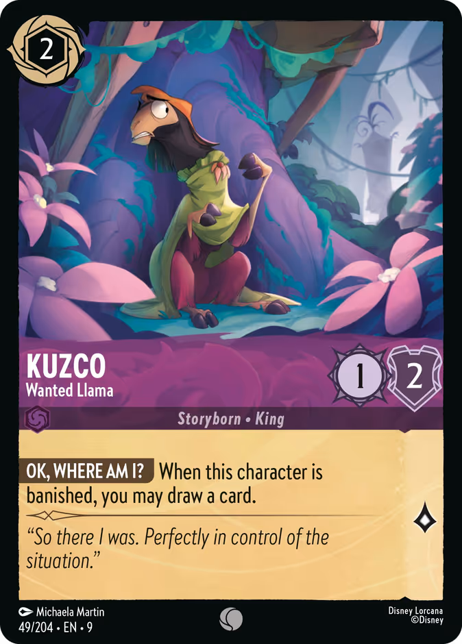 Kuzco — Wanted Llama 49