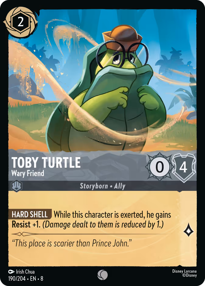 Toby Turtle — Wary Friend 190