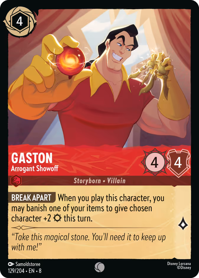 Gaston — Arrogant Showoff 129