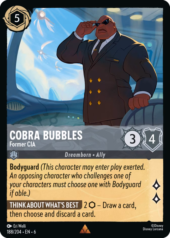 Cobra Bubbles — Former CIA 188