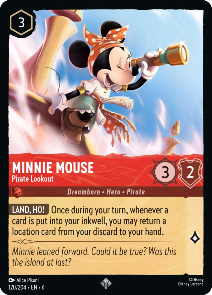 Minnie Mouse — Pirate Lookout 120