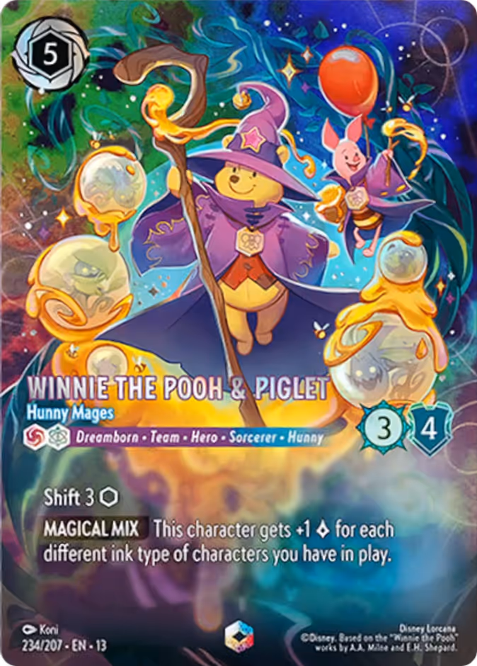 Winnie the Pooh & Piglet — Hunny Mages 234