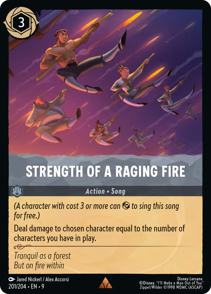 Strength of a Raging Fire 201