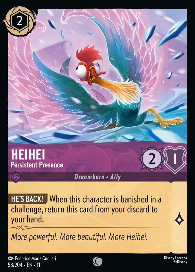 Heihei — Persistent Presence 58