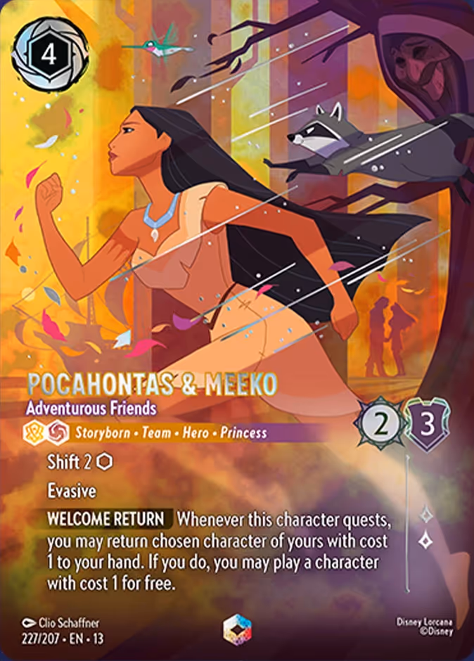 Pocahontas & Meeko — Adventurous Friends 227