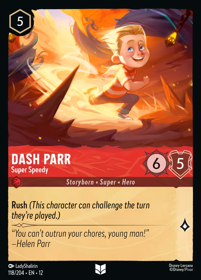 Dash Parr — Super Speedy 118