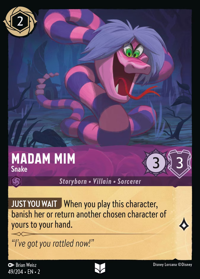 Madam Mim — Snake 49