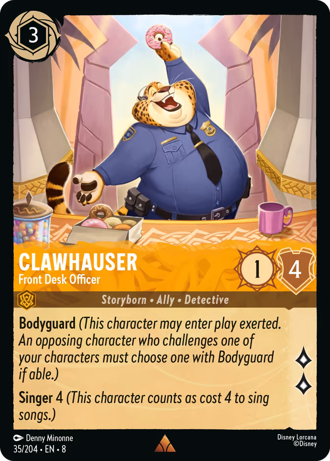 Clawhauser — Front Desk Officer 35
