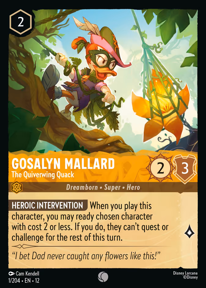 Gosalyn Mallard — The Quiverwing Quack 1