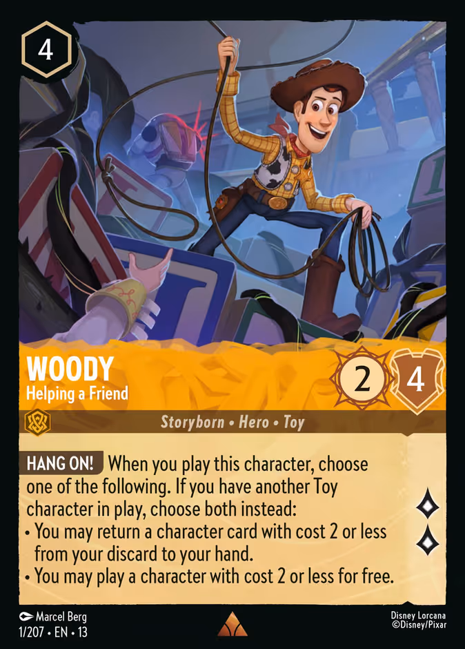 Woody — Helping a Friend 1