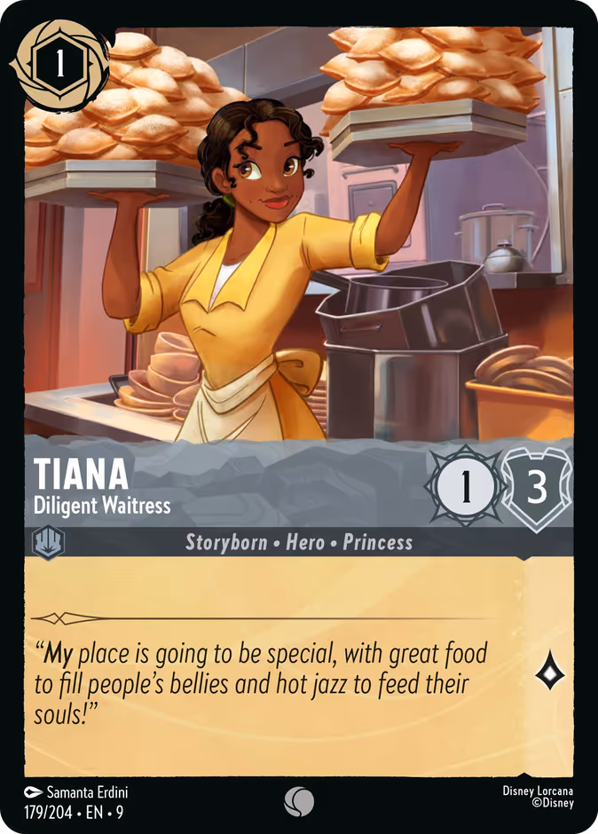 Tiana — Diligent Waitress 179