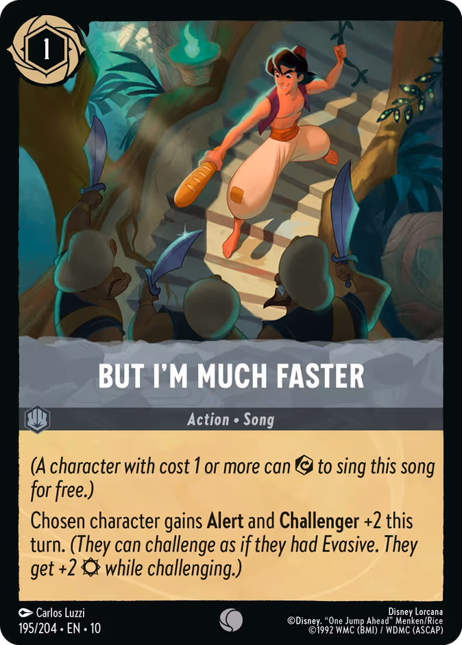 But I'm Much Faster 195