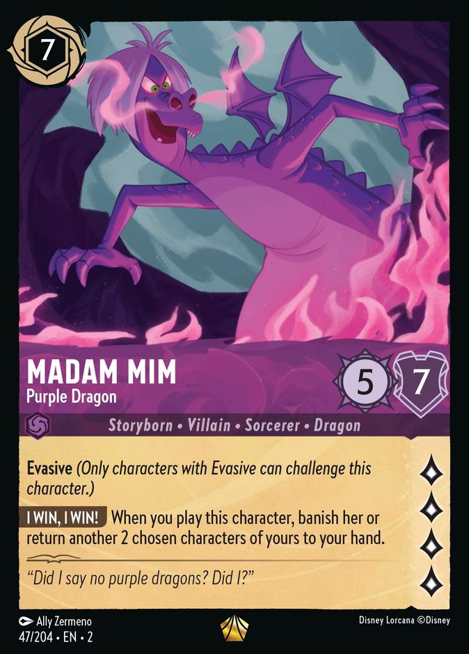 Madam Mim — Purple Dragon 47