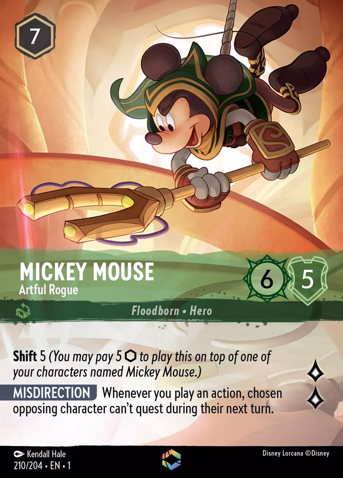 Mickey Mouse — Artful Rogue 210
