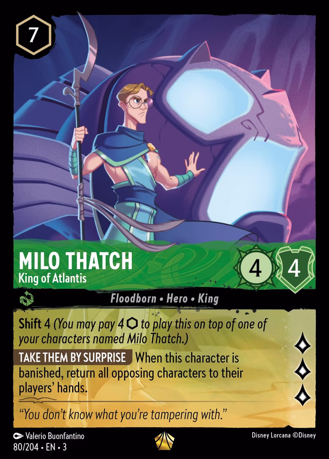 Milo Thatch — King of Atlantis 80