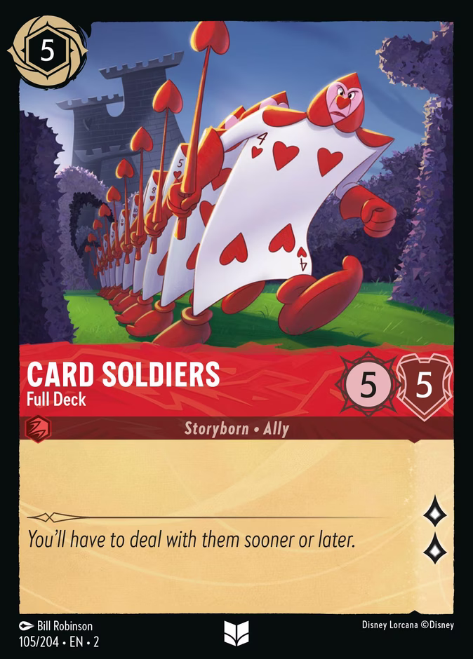 Card Soldiers — Full Deck 105