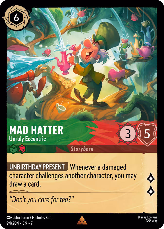 Mad Hatter — Unruly Eccentric 94