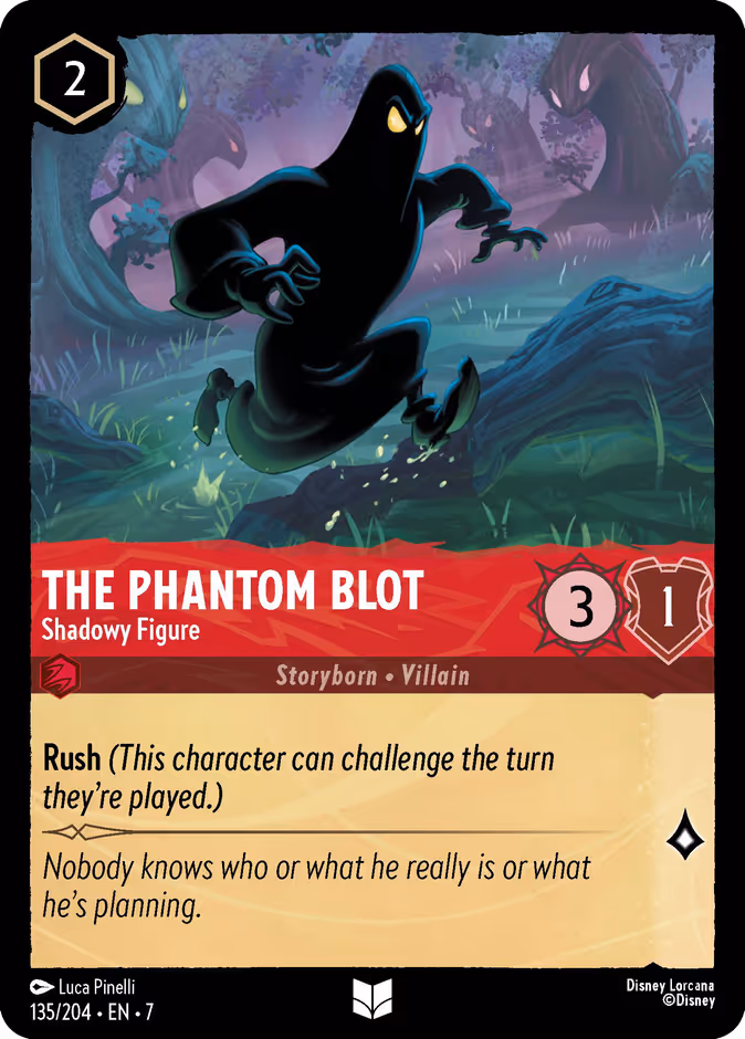 The Phantom Blot — Shadowy Figure 135