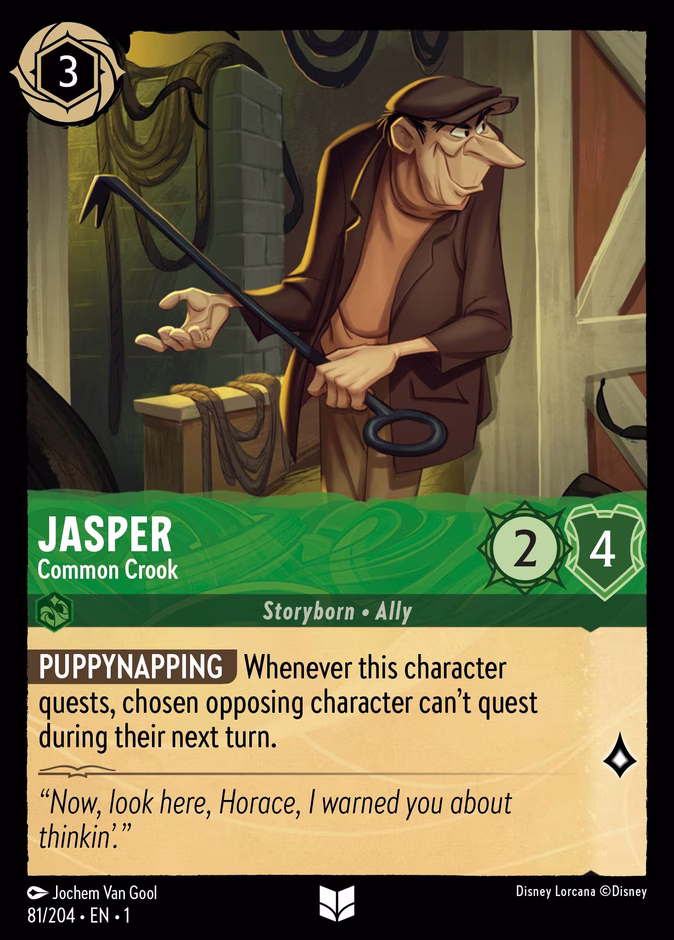 Jasper — Common Crook 81