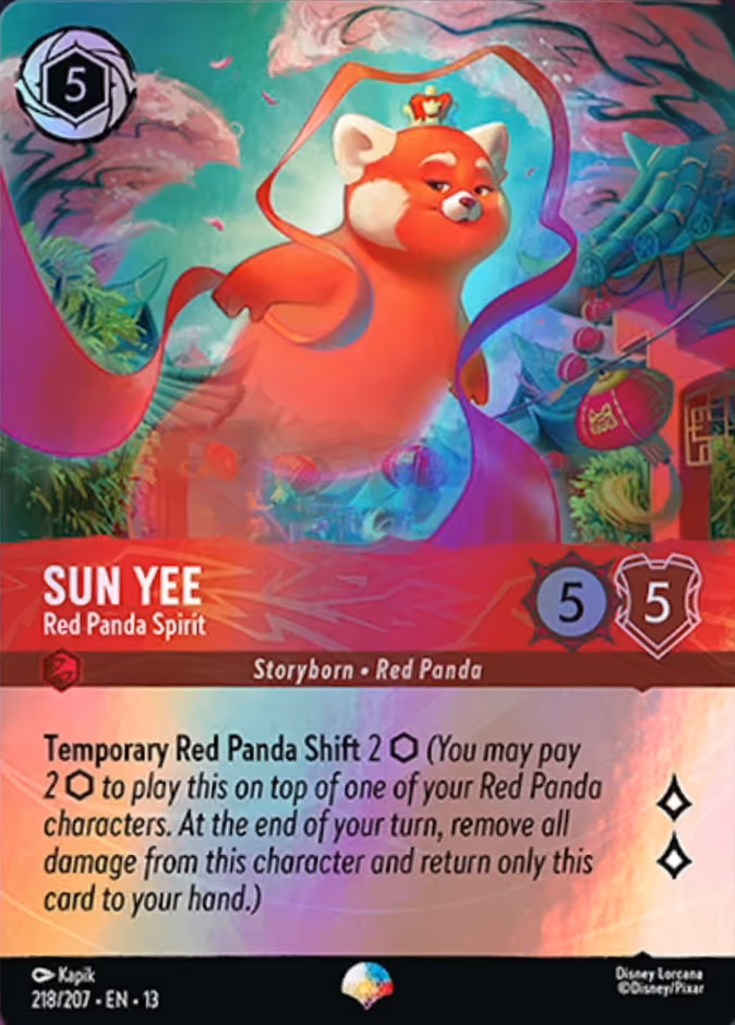 Sun Yee — Red Panda Spirit 218