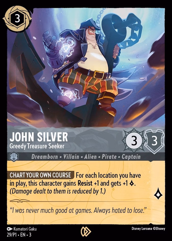 John Silver — Greedy Treasure Seeker 29