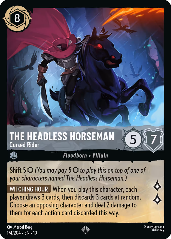 The Headless Horseman — Cursed Rider 174
