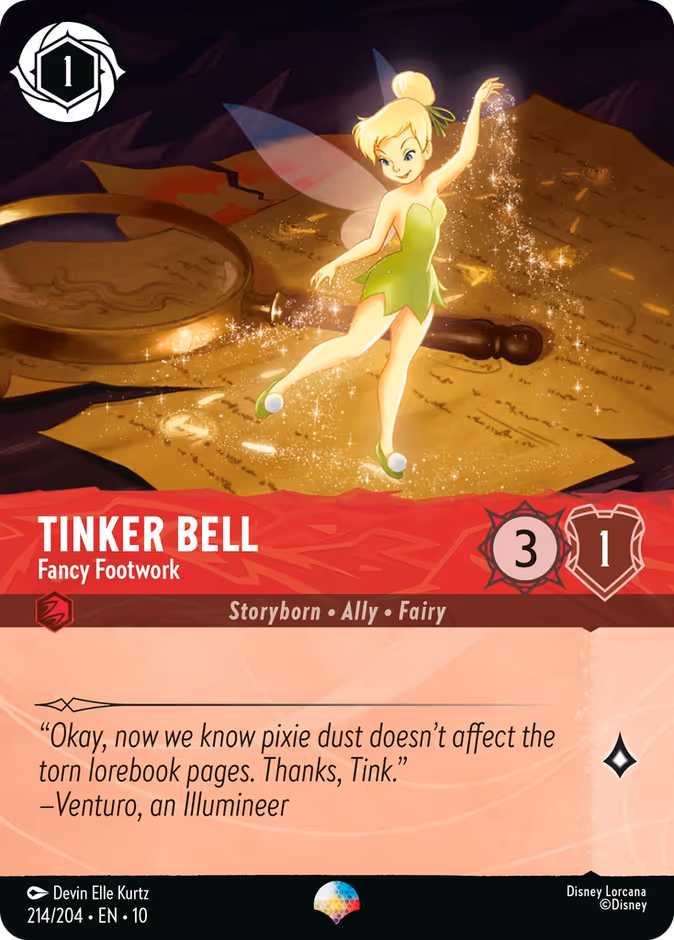 Tinker Bell — Fancy Footwork 214
